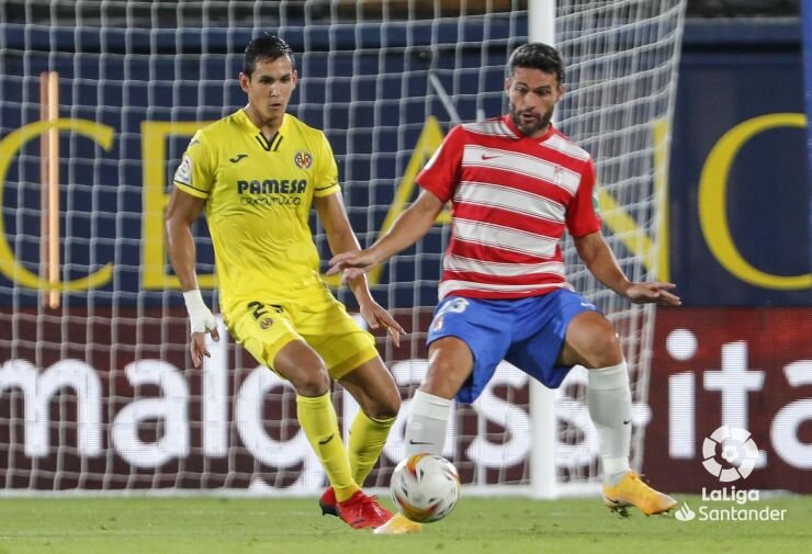 Imagen del partido entre Villarreal y Granada de la primera vuelta (LALIGA)