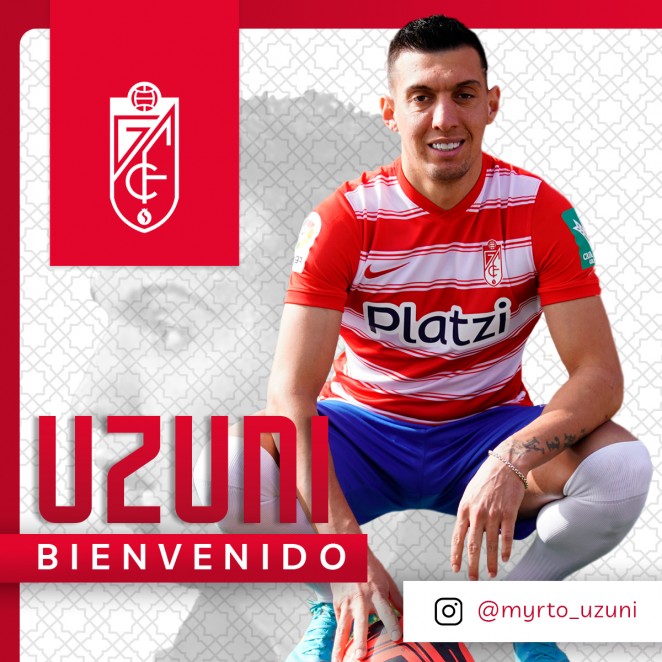Uzuni firma con el Granada hasta 2025 (GCF)