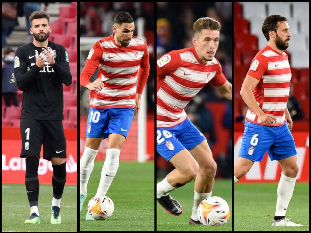 Maximiano, Puertas, Isma Ruiz y Germán no acudieron al entrenamiento post descanso del Granada en la Ciudad Deportiva (GRJ)