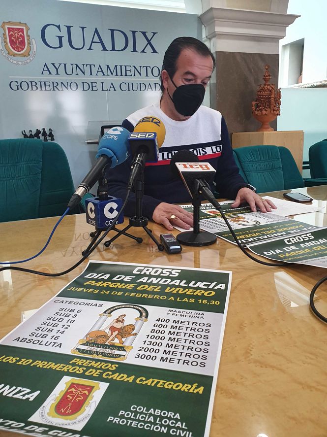 Presentación del Cross Día de Andalucía (AYTO. GUADIX)