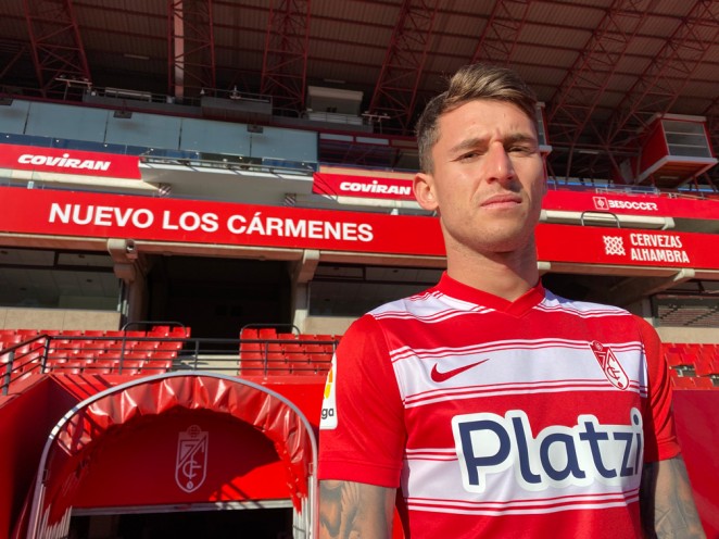 Dani Raba será presentado el jueves como nuevo jugador del Granada (PEPE VILLOSLADA / GCF)
