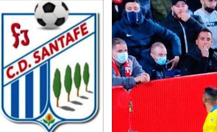 El Santa Fe no dudó en `condenar y pedir disculpas` por los actos que hizo un ya ex jugador de su club durante el Granada - Cádiz