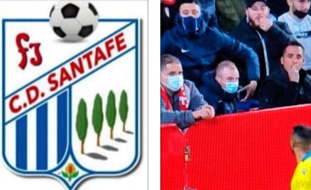 El Santa Fe no dudó en `condenar y pedir disculpas` por los actos que hizo un ya ex jugador de su club durante el Granada - Cádiz El Santa Fe no dudó en `condenar y pedir disculpas` por los actos que hizo un ya ex jugador de su club durante el Granada - Cádiz