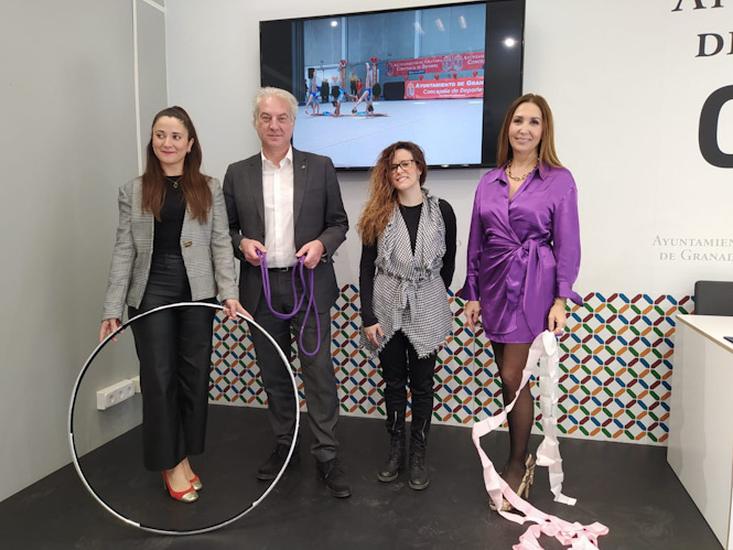 Presentación del Trofeo Chana de Gimnasia Rítmica (JAVIER ALGARRA/ AYUNTAMIENTO)