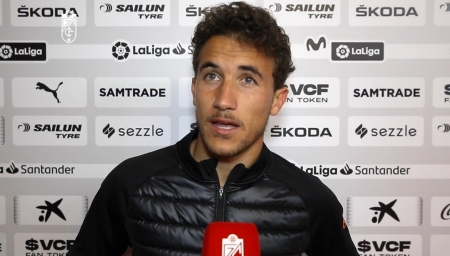 Luis Milla, en zona mixta tras el partido en Mestalla (GCF TV) Luis Milla, en zona mixta tras el partido en Mestalla (GCF TV)