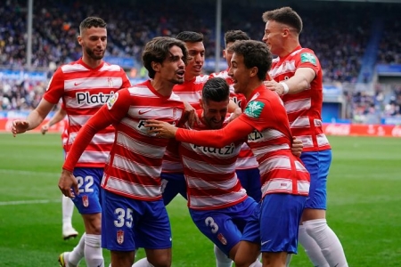 El Granada afronta una semana de parón liguero tras conseguir su primer triunfo de 2022 (PEPE VILLOSLADA / GCF) El Granada afronta una semana de parón liguero tras conseguir su primer triunfo de 2022 (PEPE VILLOSLADA / GCF)