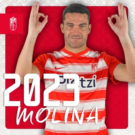 Jorge Molina ha renovado con el Granada hasta 2023 (GCF) Jorge Molina ha renovado con el Granada hasta 2023 (GCF)