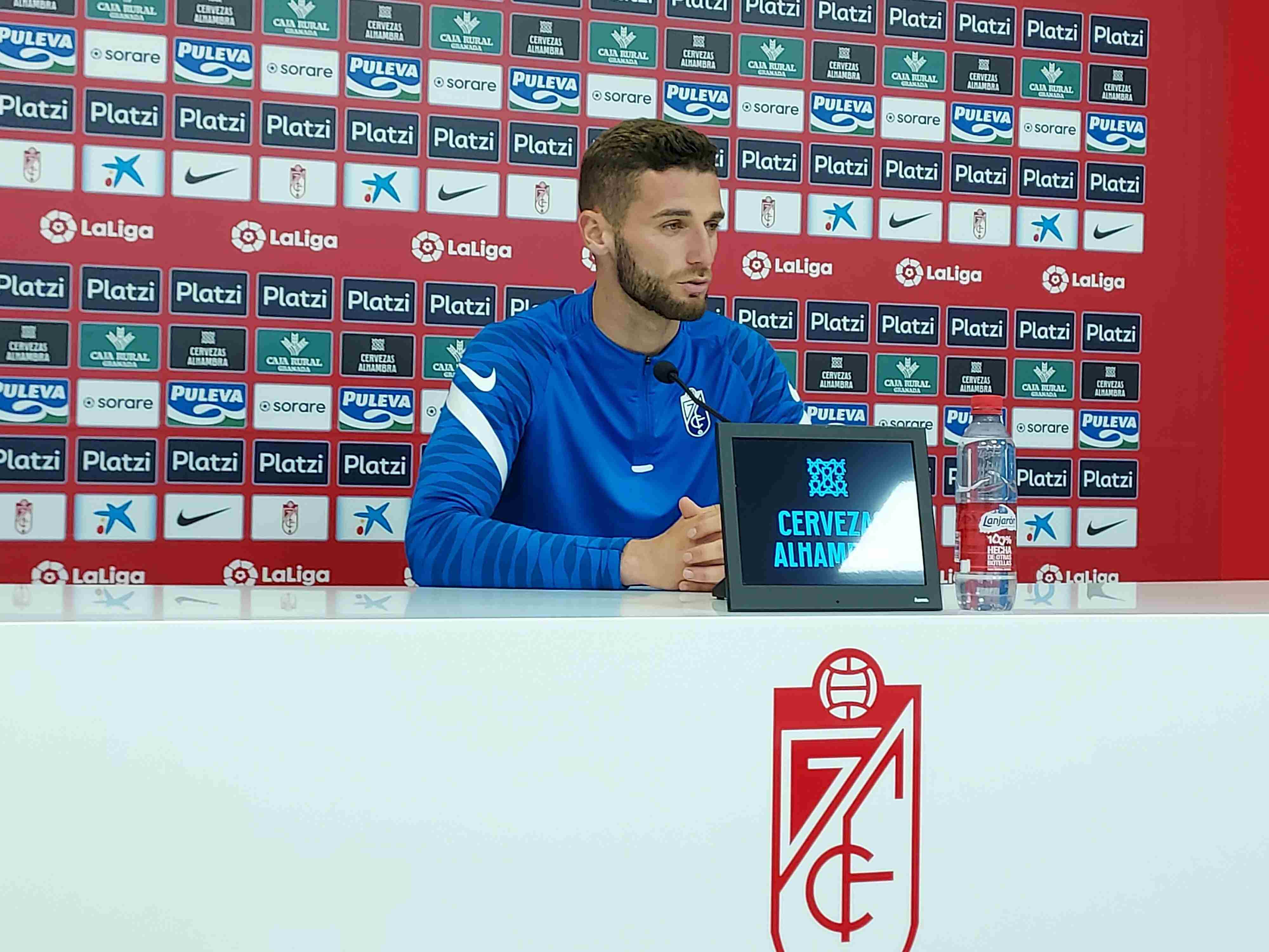 Domingos Duarte, en la rueda de prensa de este miércoles en la Ciudad Deportiva (FRAN CALVO)