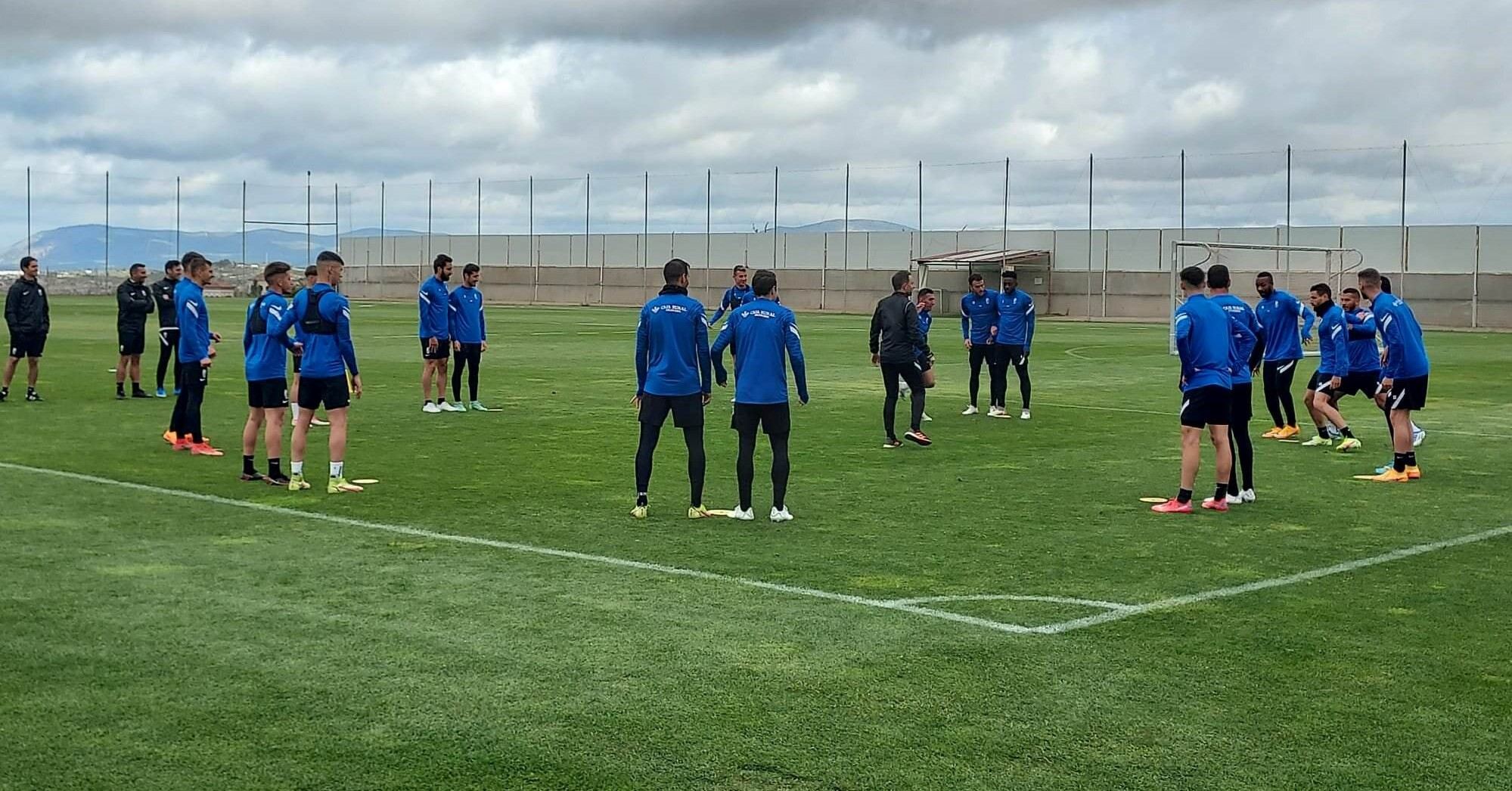 Imagen del entrenamiento de este sábado en la Ciudad Deportiva (FRAN CALVO)