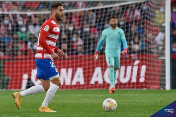 Rubén Rochina durante el partido contra el Real Madrid (JOSÉ M. BALDOMERO) 