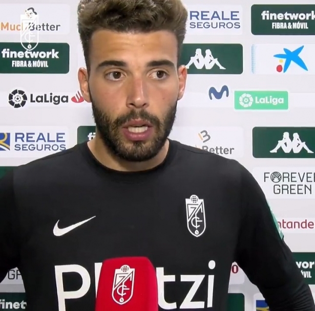 Luís Maximiano, en zona mixta tras el Betis - Granada (GCF TV) Luís Maximiano, en zona mixta tras el Betis - Granada (GCF TV)