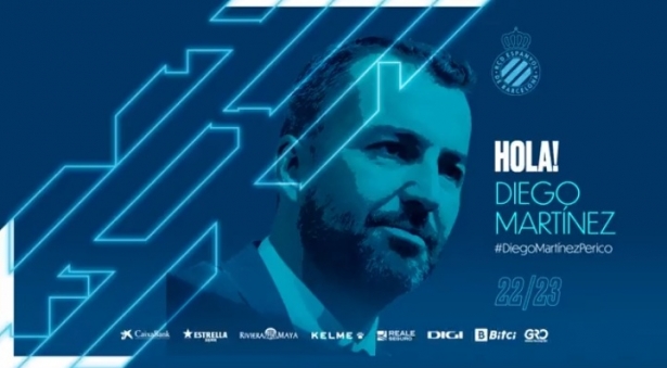 Diego Martínez ya es entrenador del Espanyol (RCD ESPANYOL) Diego Martínez ya es entrenador del Espanyol (RCD ESPANYOL)