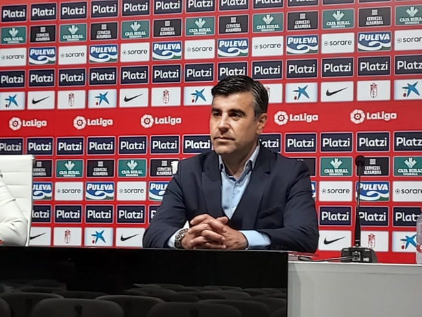 Nico Rodríguez, nuevo director deportivo del Granada, en la rueda de prensa de su presentación (FRAN CALVO) Nico Rodríguez, nuevo director deportivo del Granada, en la rueda de prensa de su presentación (FRAN CALVO)