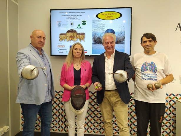 Presentación de las actividades deportivas del Corpus (JAVIER ALGARRA / AYUNTAMIENTO) Presentación de las actividades deportivas del Corpus (JAVIER ALGARRA / AYUNTAMIENTO)