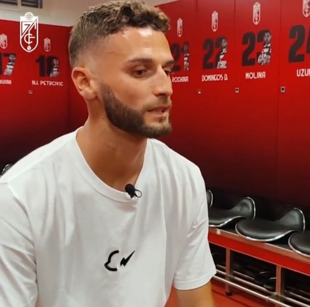 Domingos Duarte, en su última entrevista como jugador del Granada (GCF TV)