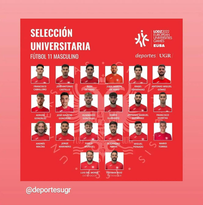 Selección universitaria de fútbol (UGR)