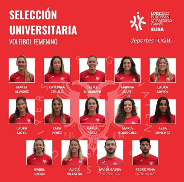Selección universitaria de voleibol (Y GR)