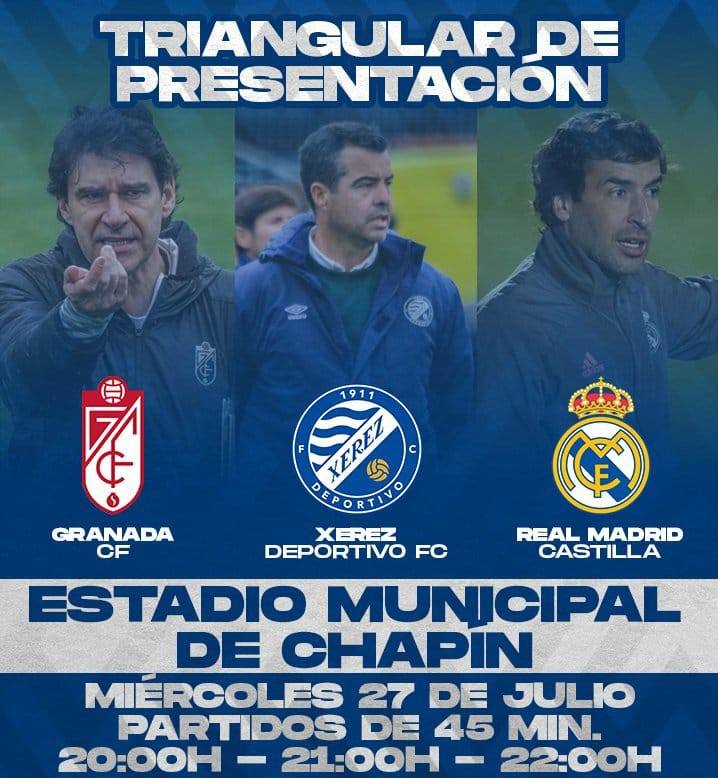 El Granada participará en el triangular de Chapín y se medirá a Xerez Deportivo y Real Madrid Castilla (XEREZ DFC)