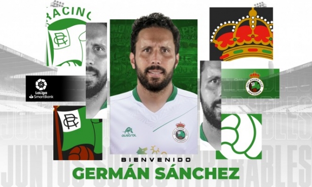 Germán Sánchez firma con el Racing hasta junio de 2024 (REAL RACING CLUB) Germán Sánchez firma con el Racing hasta junio de 2024 (REAL RACING CLUB)