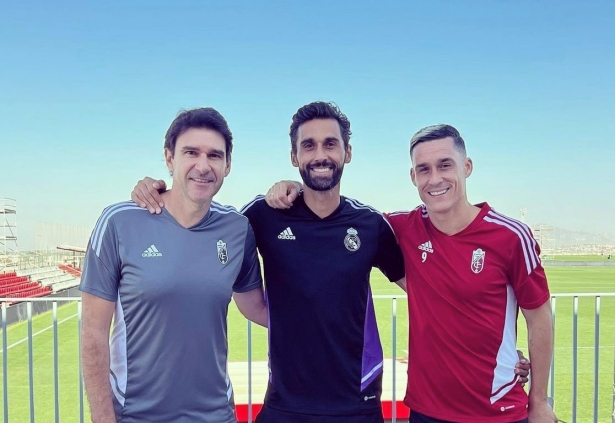 Karanka, Arbeloa y Callejón, en la Ciudad Deportiva (INSTAGRAM) Karanka, Arbeloa y Callejón, en la Ciudad Deportiva (INSTAGRAM)
