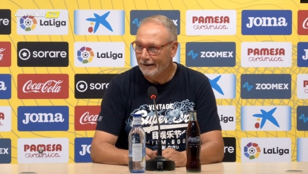 Miguel Álvarez, técnico del Villarreal B, en la rueda de prensa de este viernes (VILLARREAL CF TV) Miguel Álvarez, técnico del Villarreal B, en la rueda de prensa de este viernes (VILLARREAL CF TV)