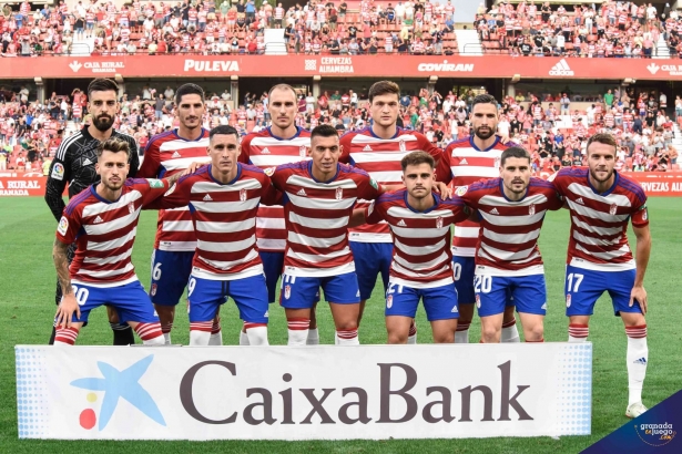 Once titular del Granada ante el Villarreal B en su último partido (JOSÉ M. BALDOMERO) Once titular del Granada ante el Villarreal B en su último partido (JOSÉ M. BALDOMERO)