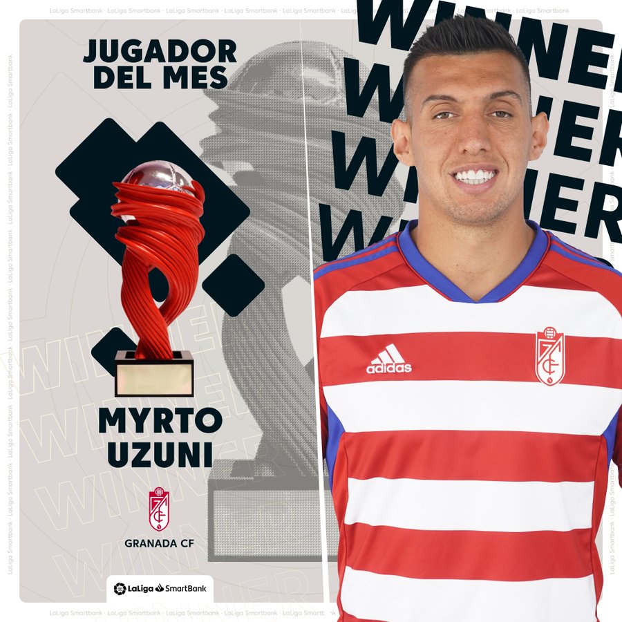 Uzuni, nombrado MVP del mes de agosto para LaLiga (LALIGA)
