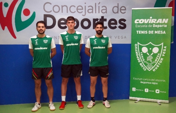 José Manuel Gómez, Manuel Párrizas y Marcos San Martín del Covirán Huétor Vega (HUETOR VEGA TM) José Manuel Gómez, Manuel Párrizas y Marcos San Martín del Covirán Huétor Vega (HUETOR VEGA TM)