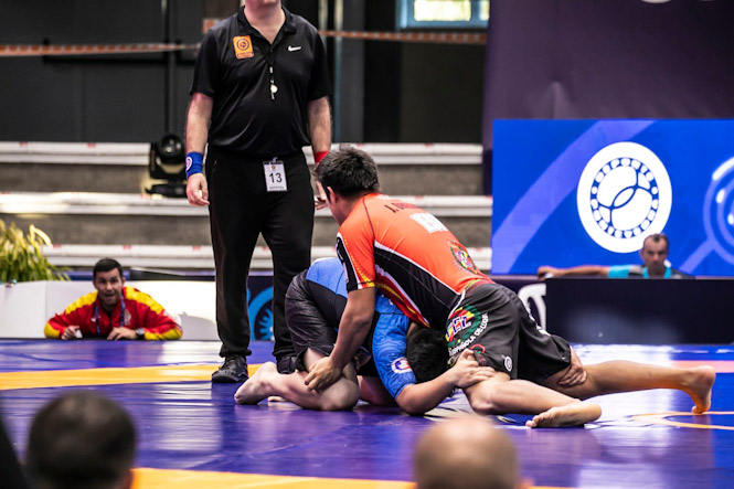Imagen de uno de los combates (LUCHA MARACENA)