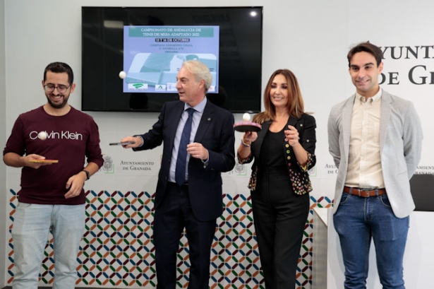Presentación del Campeonato de Andalucía de tenis de mesa adaptado (AYTO. GRANADA) Presentación del Campeonato de Andalucía de tenis de mesa adaptado (AYTO. GRANADA)