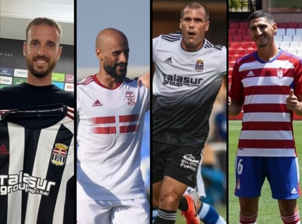 Aarón, Mikel Rico, Ortuño y Bodiger Aarón, Mikel Rico, Ortuño y Bodiger