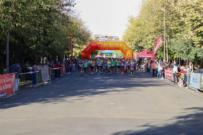 Salida de la carrera (UGR)