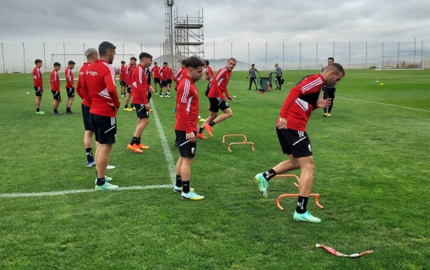 Imagen del entrenamiento de este martes en la Ciudad Deportiva (FRAN CALVO) Imagen del entrenamiento de este martes en la Ciudad Deportiva (FRAN CALVO)