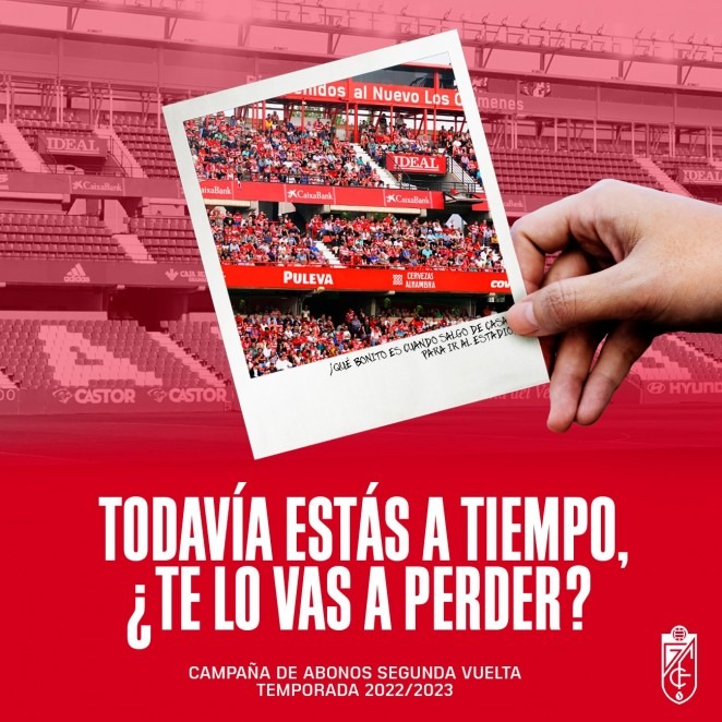 El Granada ha lanzado la campaña de abonados de la segunda vuelta (GCF)
