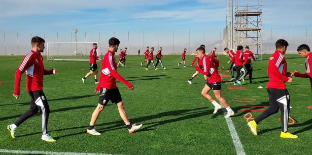 Imagen del entrenamiento del miércoles en la Ciudad Deportiva (FRAN CALVO)