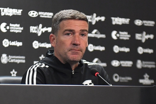 Luis Carrión, entrenador del Cartagena (FC CARTAGENA) Luis Carrión, entrenador del Cartagena (FC CARTAGENA)