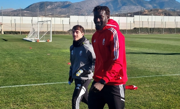 Famara Diédhiou, en la Ciudad Deportiva este martes (FRAN CALVO) Famara Diédhiou, en la Ciudad Deportiva este martes (FRAN CALVO)