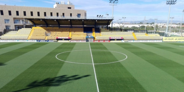 Panorámica del Mini Estadi de la ciudad deportiva del Villarreal (TWITTER) Panorámica del Mini Estadi de la ciudad deportiva del Villarreal (TWITTER)