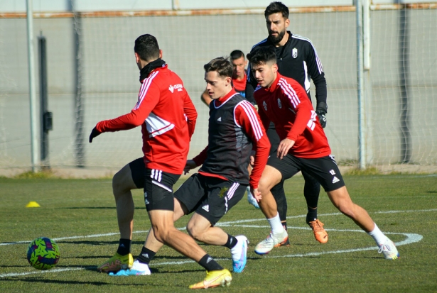 Imagen de un entrenamiento en la Ciudad Deportiva durante la pasada semana (JAVIER PALMA) Imagen de un entrenamiento en la Ciudad Deportiva durante la pasada semana (JAVIER PALMA)