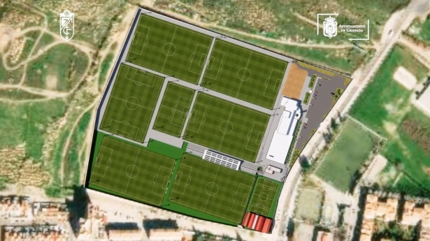 Plano de la confección de la Ciudad Deportiva Plano de la confección de la Ciudad Deportiva