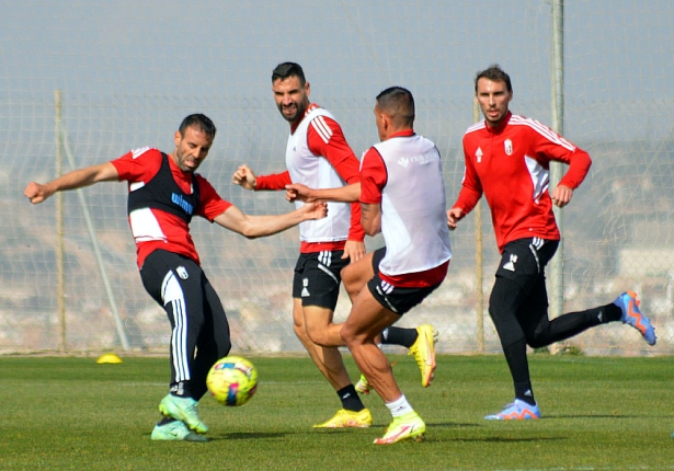 Imagen de un entrenamiento reciente en la Ciudad Deportiva (JAVIER PALMA) Imagen de un entrenamiento reciente en la Ciudad Deportiva (JAVIER PALMA)