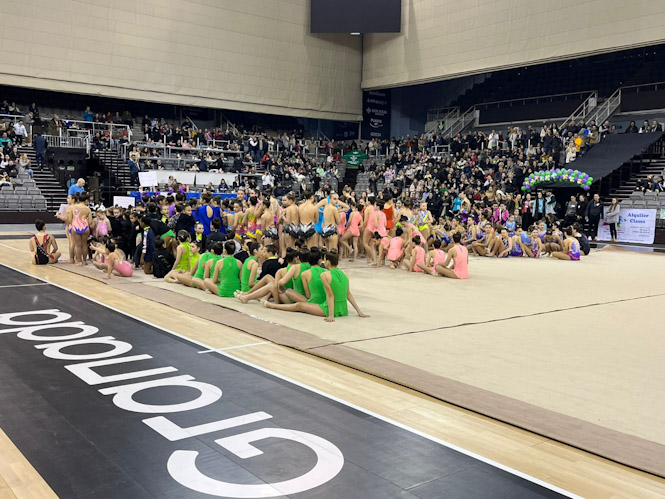 Gimnasia rítmica en el Palacio de los Deportes (AYTO. GRANADA)