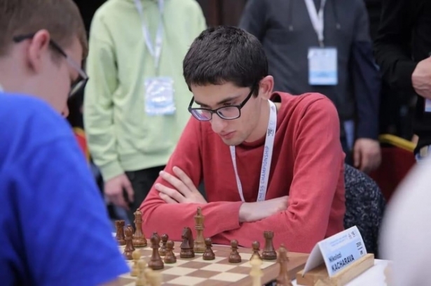 Nikolozi Kacharava durante una partida (AYTO. LA ZUBIA) Nikolozi Kacharava durante una partida (AYTO. LA ZUBIA)