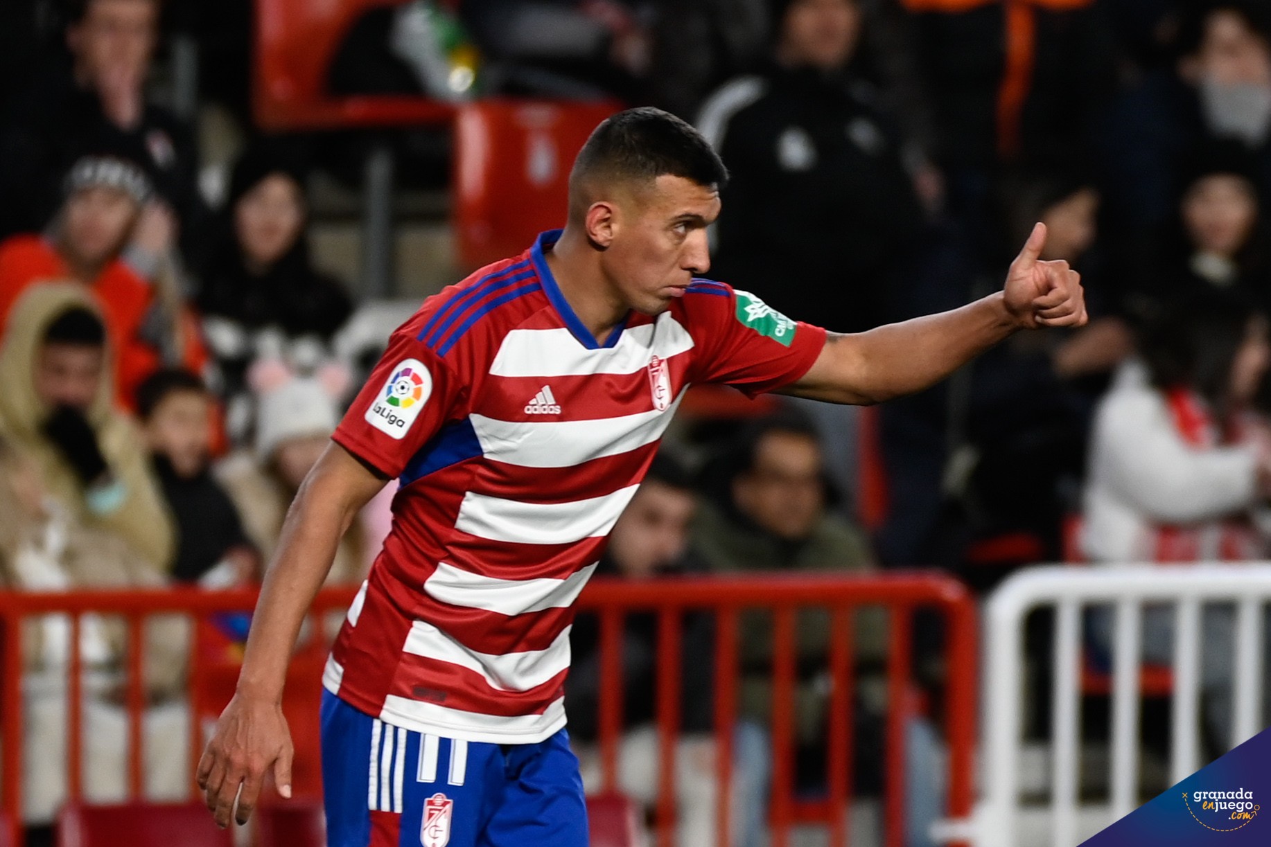Uzuni, líder del Granada esta temporada (BALDOMERO)