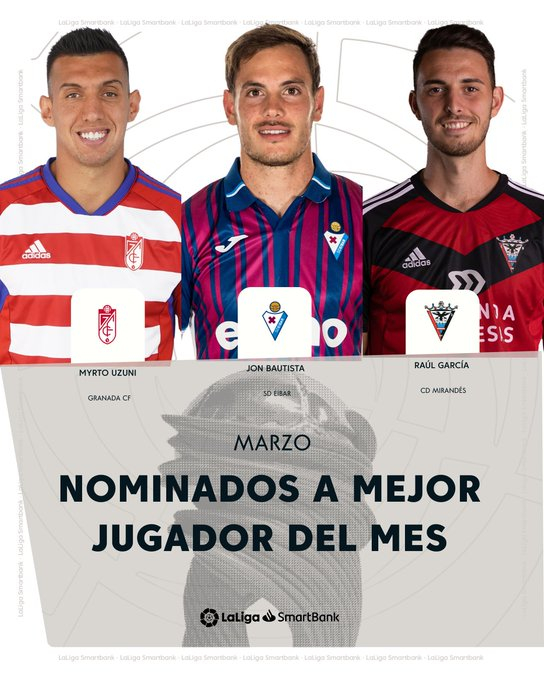 Uzuni opta al premio (@Laliga2)