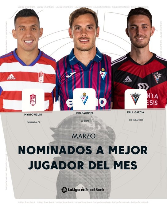 Uzuni opta al premio (@Laliga2)