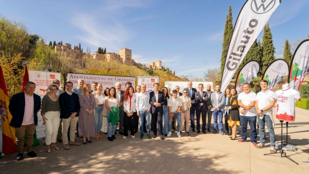Presentación de la media maratón (JAVIER ALGARRA/ AYUNTAMIENTO) Presentación de la media maratón (JAVIER ALGARRA/ AYUNTAMIENTO)