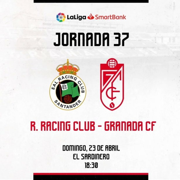23 de abril, fecha para el duelo ante el Racing (@GranadaCF) 23 de abril, fecha para el duelo ante el Racing (@GranadaCF)