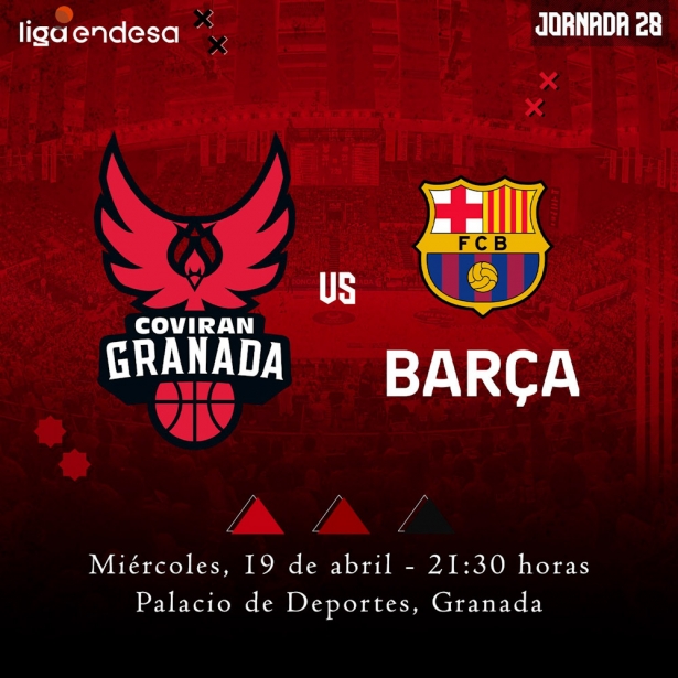 El Coviran Granada recibe al FC Barcelona (FUNDACIÓN CB GRANADA) El Coviran Granada recibe al FC Barcelona (FUNDACIÓN CB GRANADA)