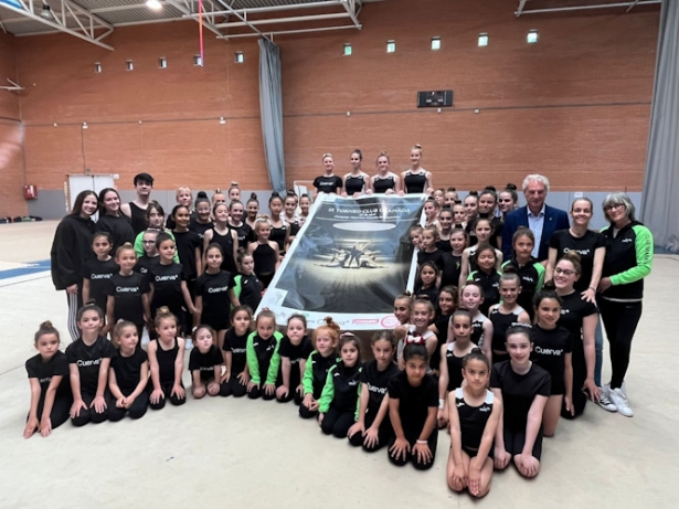 Visita al Club Granada de gimnasia rítmica (AYUNTAMIENTO DE GRANADA)
